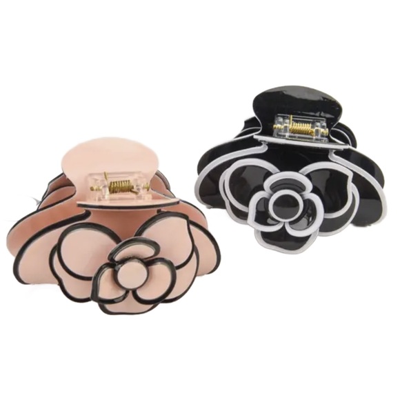 Camellia Hard Plastic Claw Clip PRICE FOR ONE - Picture 4 of 4